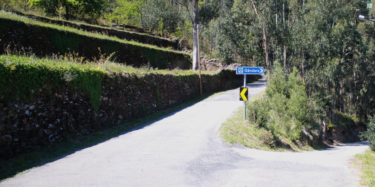 Gandara road sign